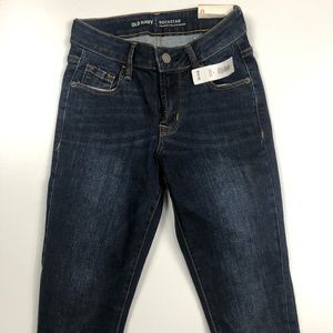 NWT Dark wash super-skinny rockstar style jeans
